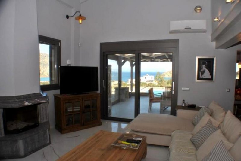 Schisma Eloundas Luxuriöse neue Villa mit Blick auf die Insel Spinalonga Haus kaufen